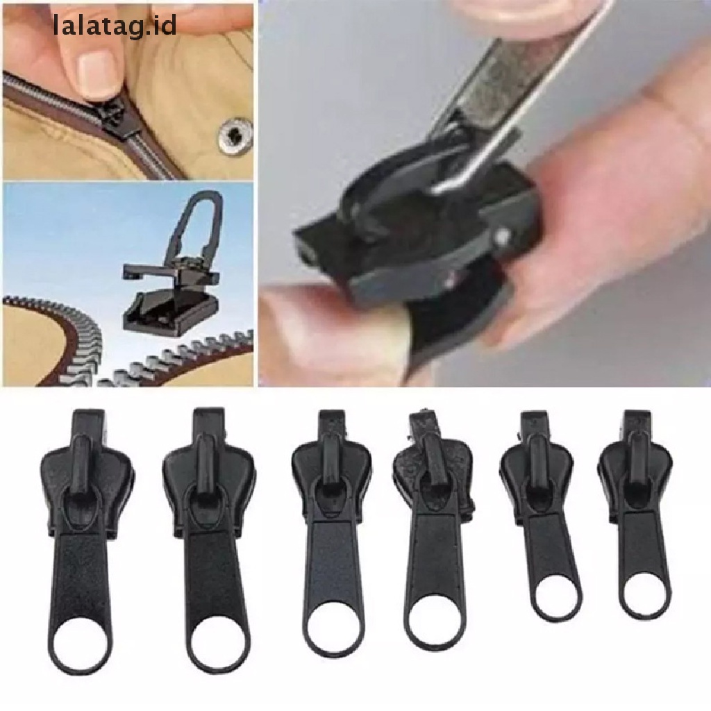 [lalatag] 6pcs Zipper Repair Kit Universal Instant Zipper Repair Pengganti Zipper [ID]