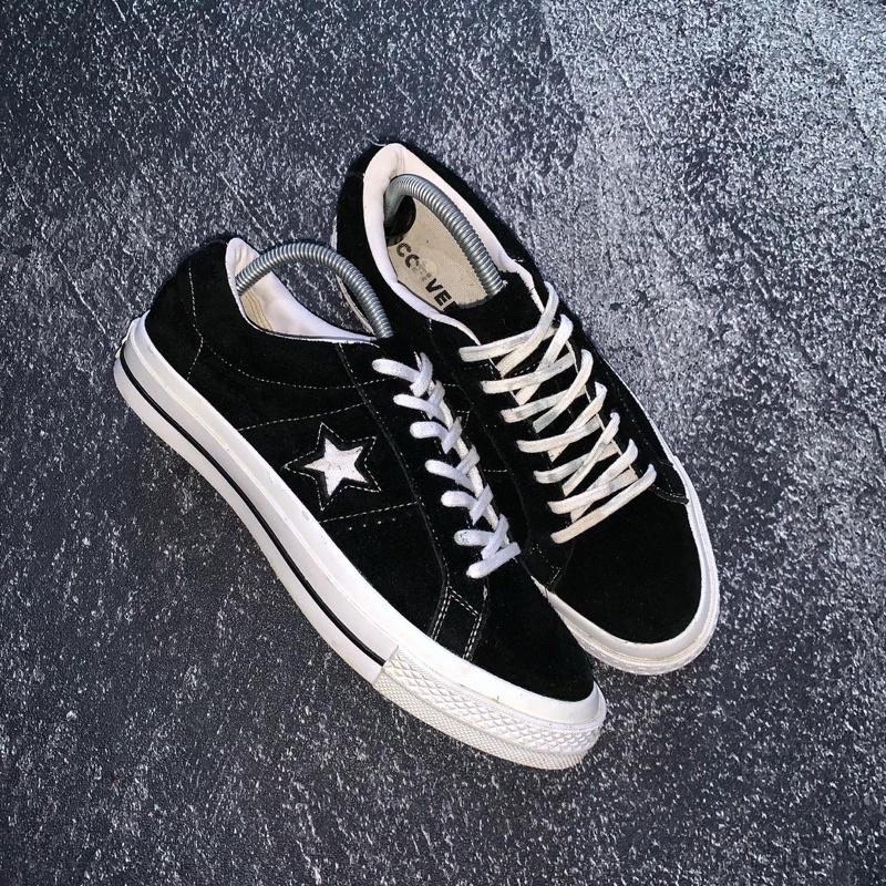 Jual Converse One Star Bw Suede 42 (second Original) | Shopee Indonesia