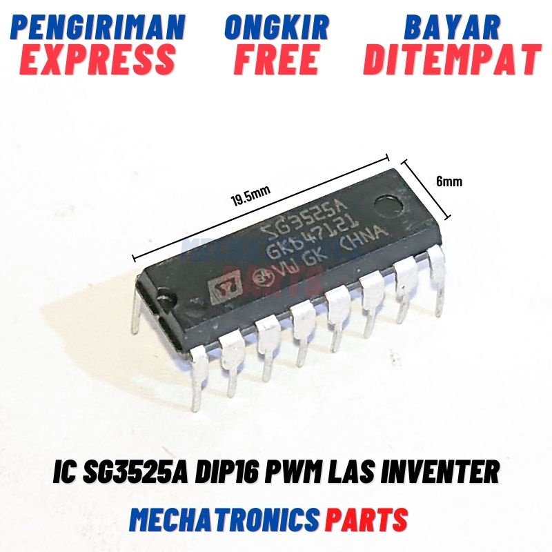 IC SG3525A DIP16 PWM Las Inventer Persamaan KA3525A KA 3525 KA3525