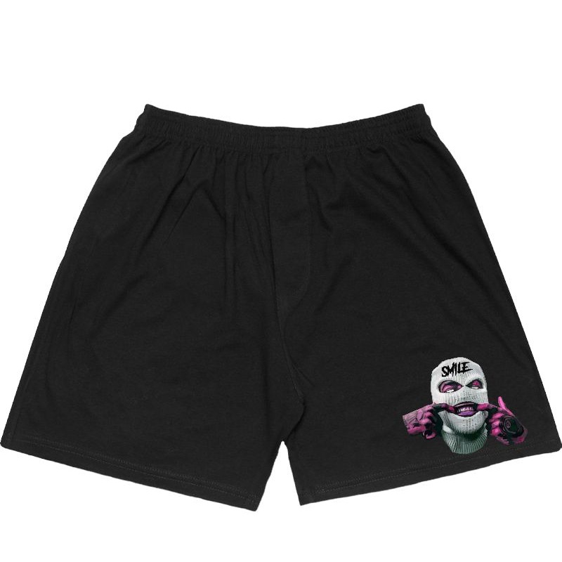 (ECER RASA GROSIR) [COD] Celana Pendek Pria / Celana Kolor / Sport Casual Olahraga Santai Sporty-Dd