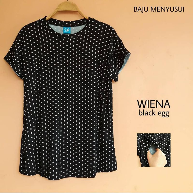 MAMIGAYA Nursing Wear - WIENA Baju menyusui Kaos / Atasan Menyusui