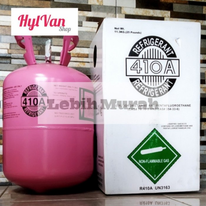 Freon R410a 1 Kg berikut Tabung