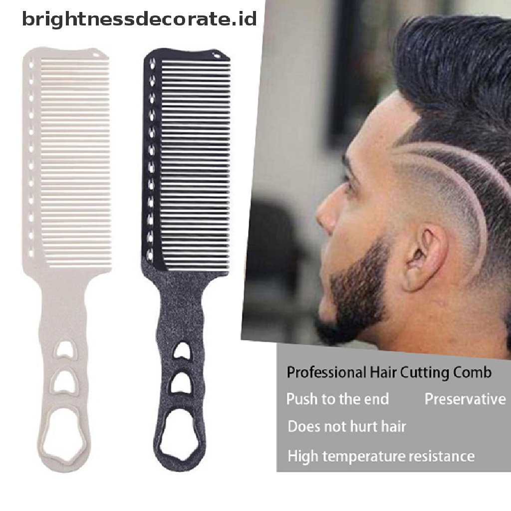 [Birth] 1pc Cutg Sisir Flat Rambut Hairdressing Barbers Salon Gaya Rambut Profesional [ID]