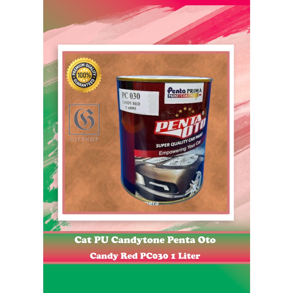 Cat PU CandyTone Penta Oto Candy Red PC030 1 Liter