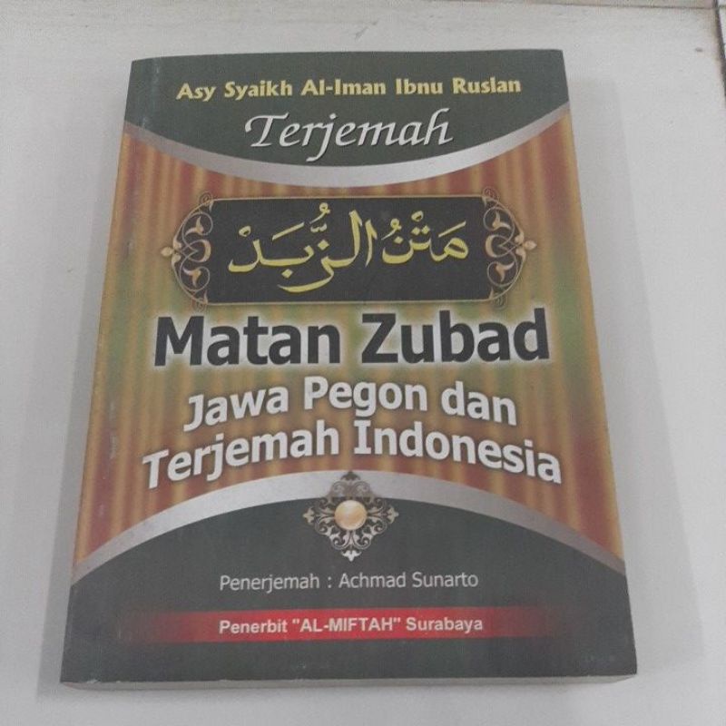 matan zubad makna jawa pegon indonesia