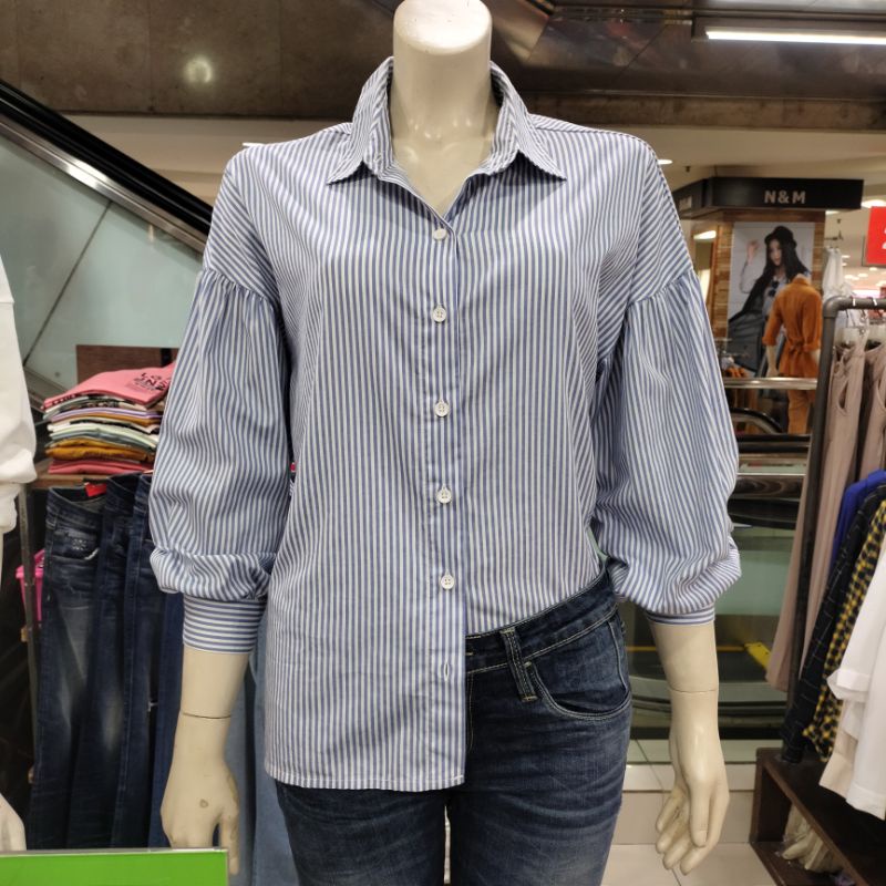 Kemeja Wanita Logo jeans NEW ARRIVAL