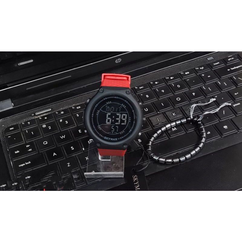 OJam Tangan Pria Skymax Original Anti Air Standart Militer Waterproof Anti