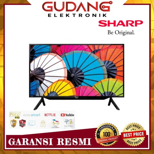 LED TV 42 Inch SHARP 2T-C42DF1i SMART TV LED SHARP 2T-C 42DF1i