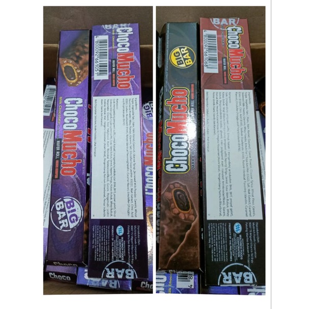 

choco muchobig bar dark and chocomucho big bar milk 125gr