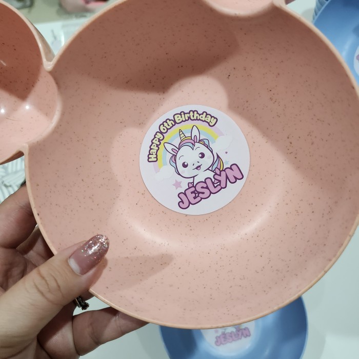 Hampers Anak Ulang Tahun Souvenir PIRING MANGKOK MURAH Goodie Bag