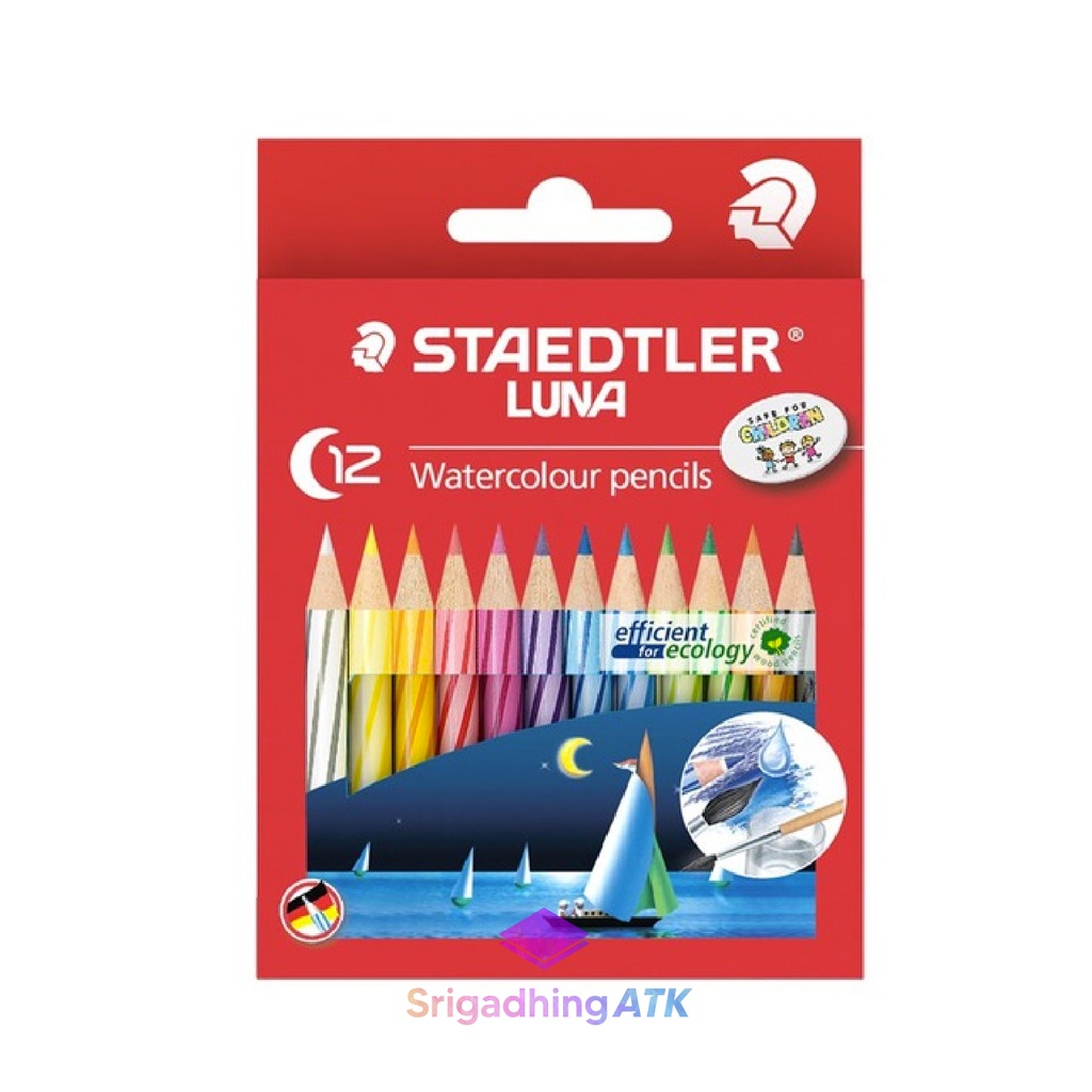 

Staedtler Luna 12 Watercolour Pencil Warna Pendek