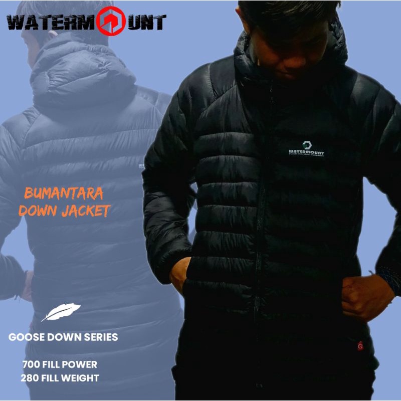 Jacket Duck Down Watermount Bumantara jaket bulu angsa