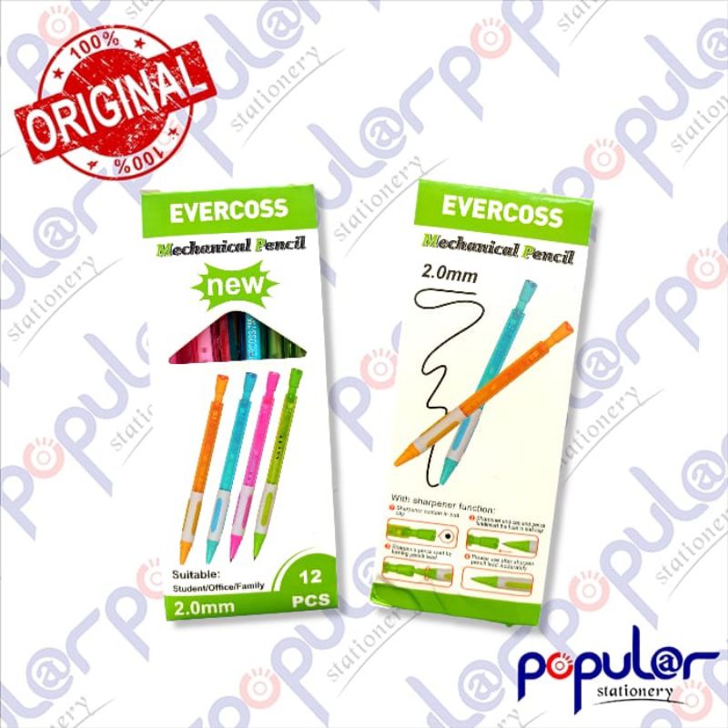 

Pensil Mekanik 2B Evercoss EV 755 2.0mm
