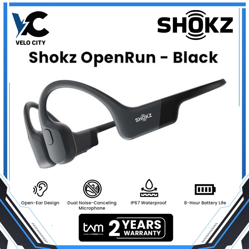 Shokz OpenRun Open Ear Sport Headphone - Garani Resmi