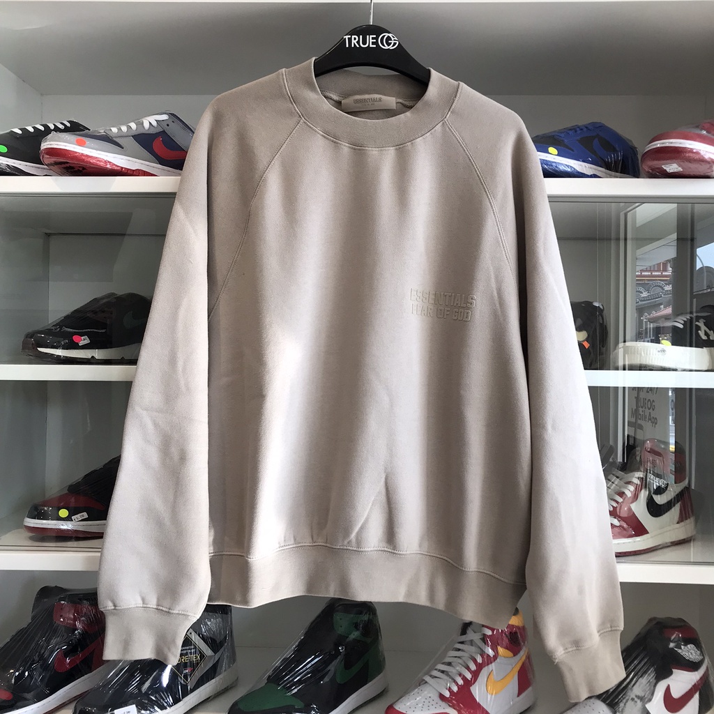 Fear Of God Essentials Logo Crewneck 100% Original