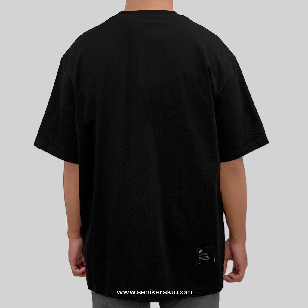 RIC Ricky Is Clown Doodle Sakura Black Tee