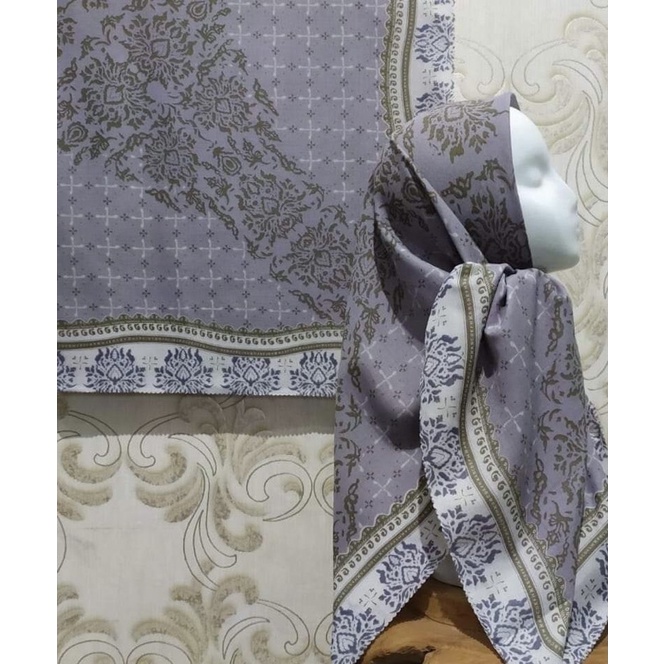 HIJAB VOAL MOTIF BL ABU ABU