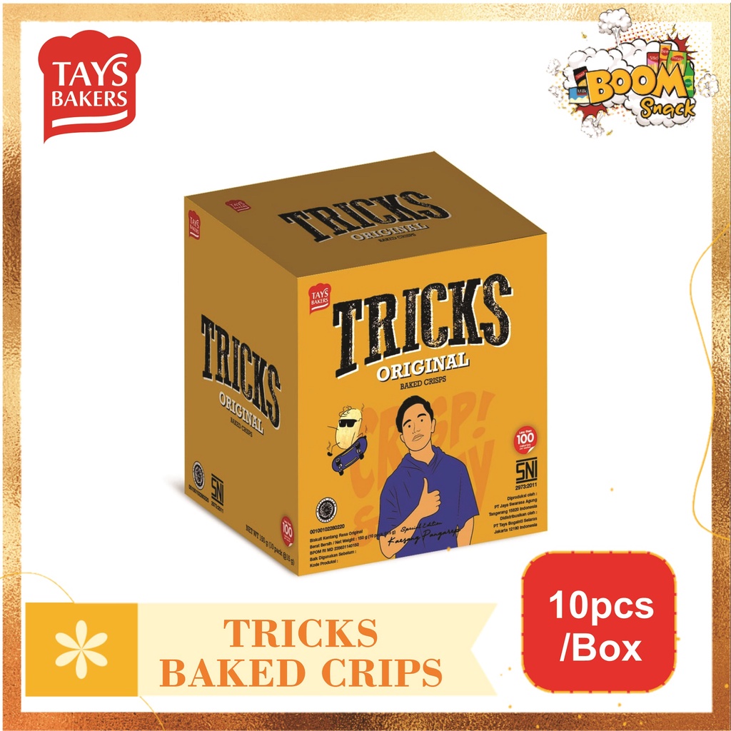 BOX - Tricks Baked Crisps isi 10pcs