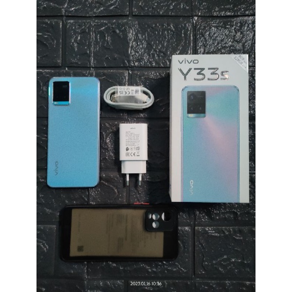 Vivo Y33S Ram 8+4/128 Fullset No Minus (Second)