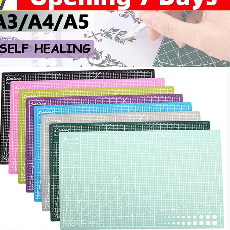 

Dijamin Asli A3/A4 PVC Cutting Mat Cutting Pad Board Double-sided DIY Tool Cutting Board-Papan