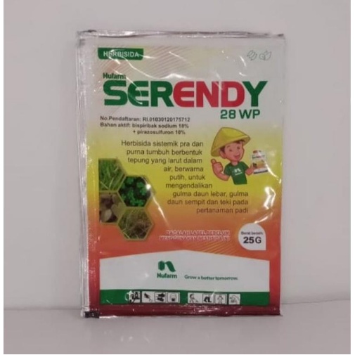 HERBISIDA SERENDY 28 WP 25 GRAM Pembasmi Rumput Padi Obat Suket Tanaman Sawah