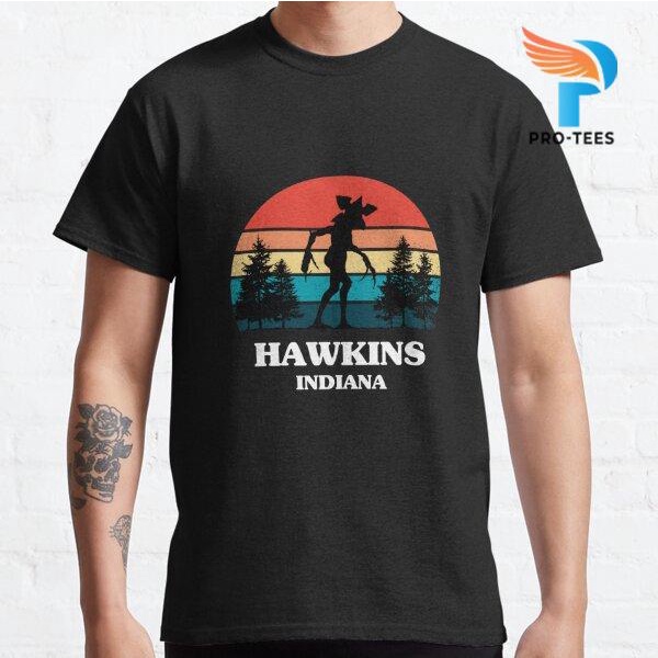 Kaos Baju Pria Demogorgon Hawkins - UNISEX #1754