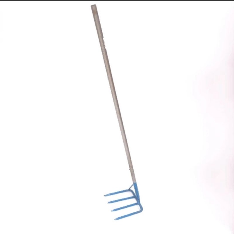 Garpu Besi Gagang Panjang Cangkul Garukan Tanah