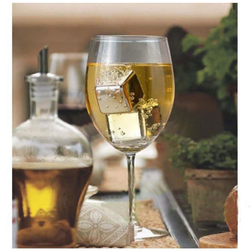 Leeseph Es Batu Reusable Stainless steel Ice Cup 6 pcs- W0043