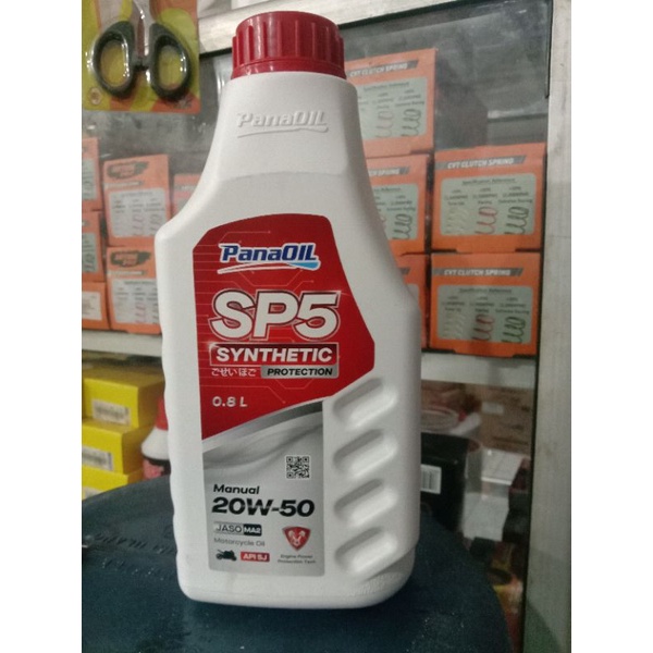 PELUMAS MOTOR BEBEK  PANAOIL SP5 0,8L SYNTHETIC