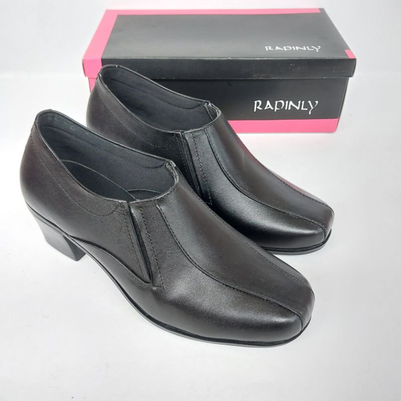 Sepatu Pantofel Boots Wanita Kulit Asli Size 36-43