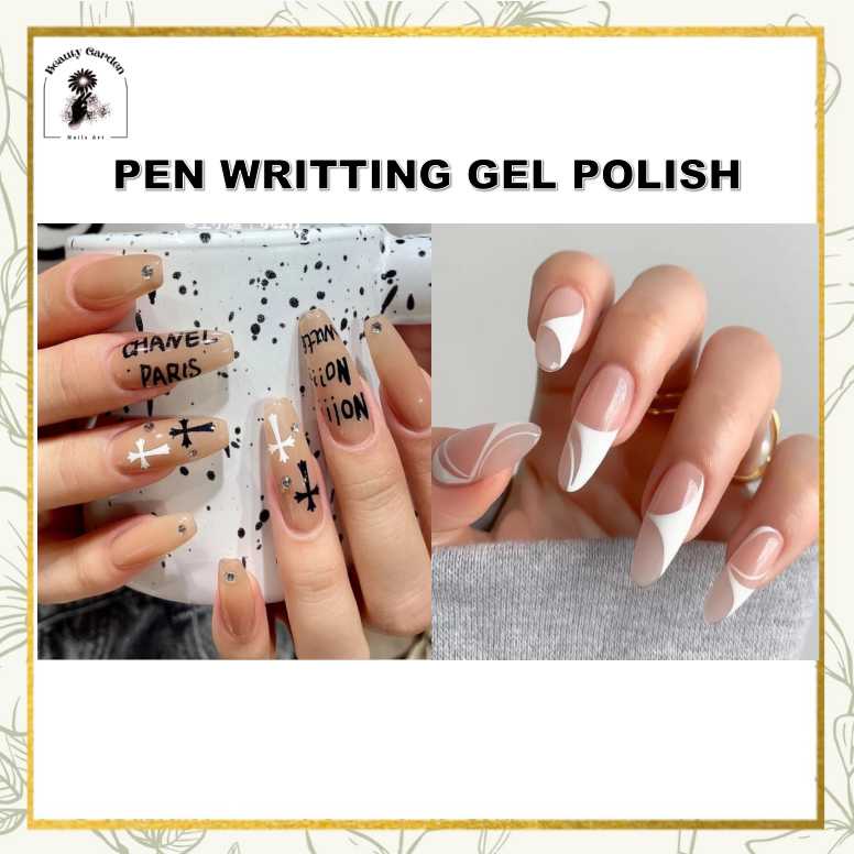 [ COD ] PEN WRITTING GEL POLISH PEN/ PENA TULIS KUTEK KUKU NAILART DRAWING/PEN NAIL ART 3.5GR