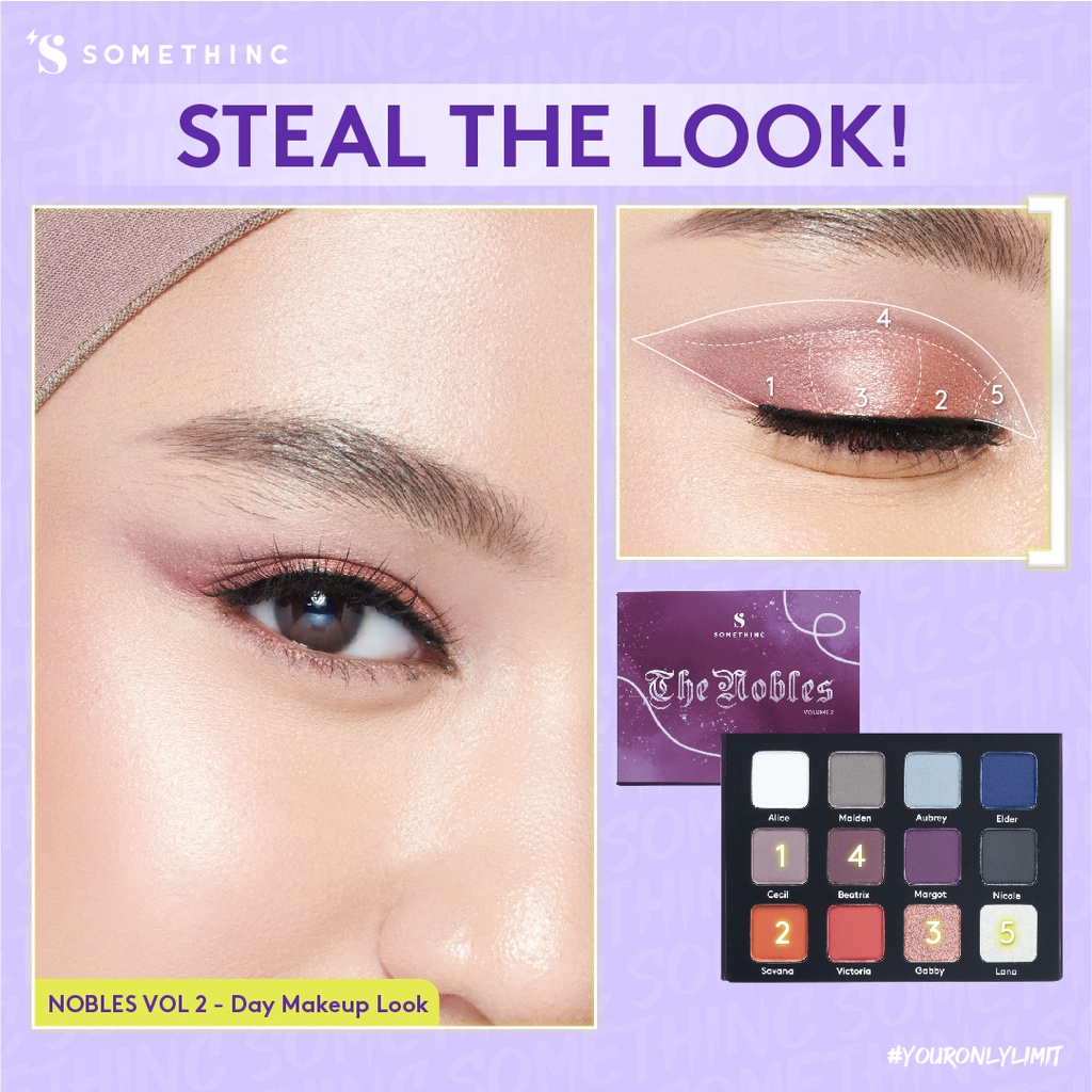 SOMETHINC THE NOBLES EYESHADOW PALETTE -NJ
