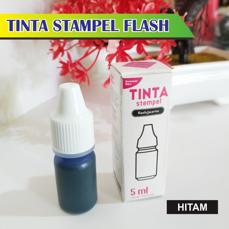 

Tinta Stampel Flash Warna Hitam
