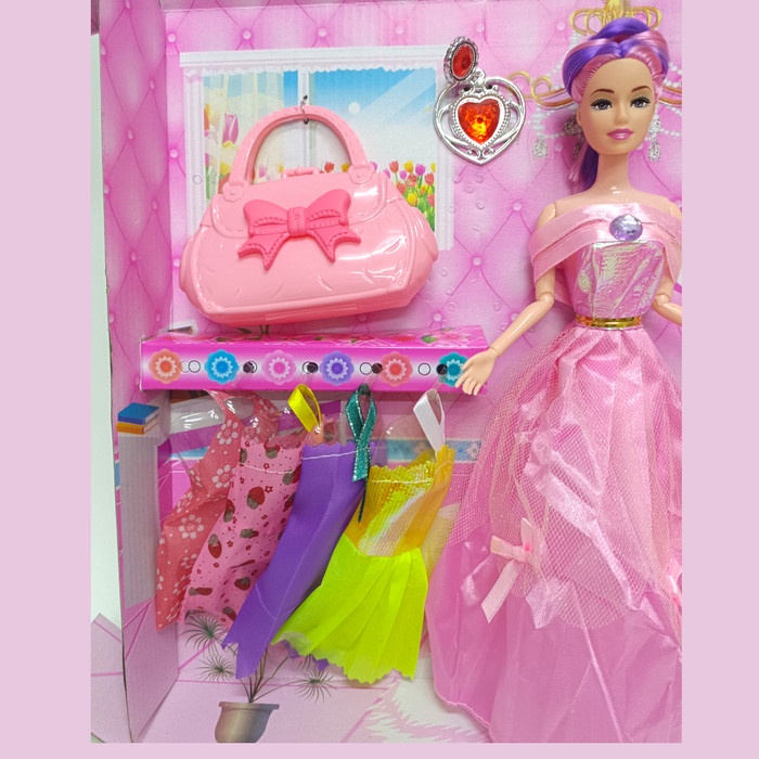 MAINAN ANAK BONEKA BERBIEE Istana Castle Tas BERBIE BARBI SNI Pretty