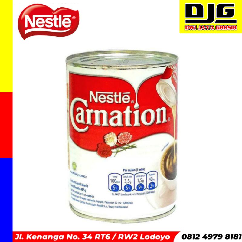 

SUSU KENTAL MANIS CARNATION 488gr