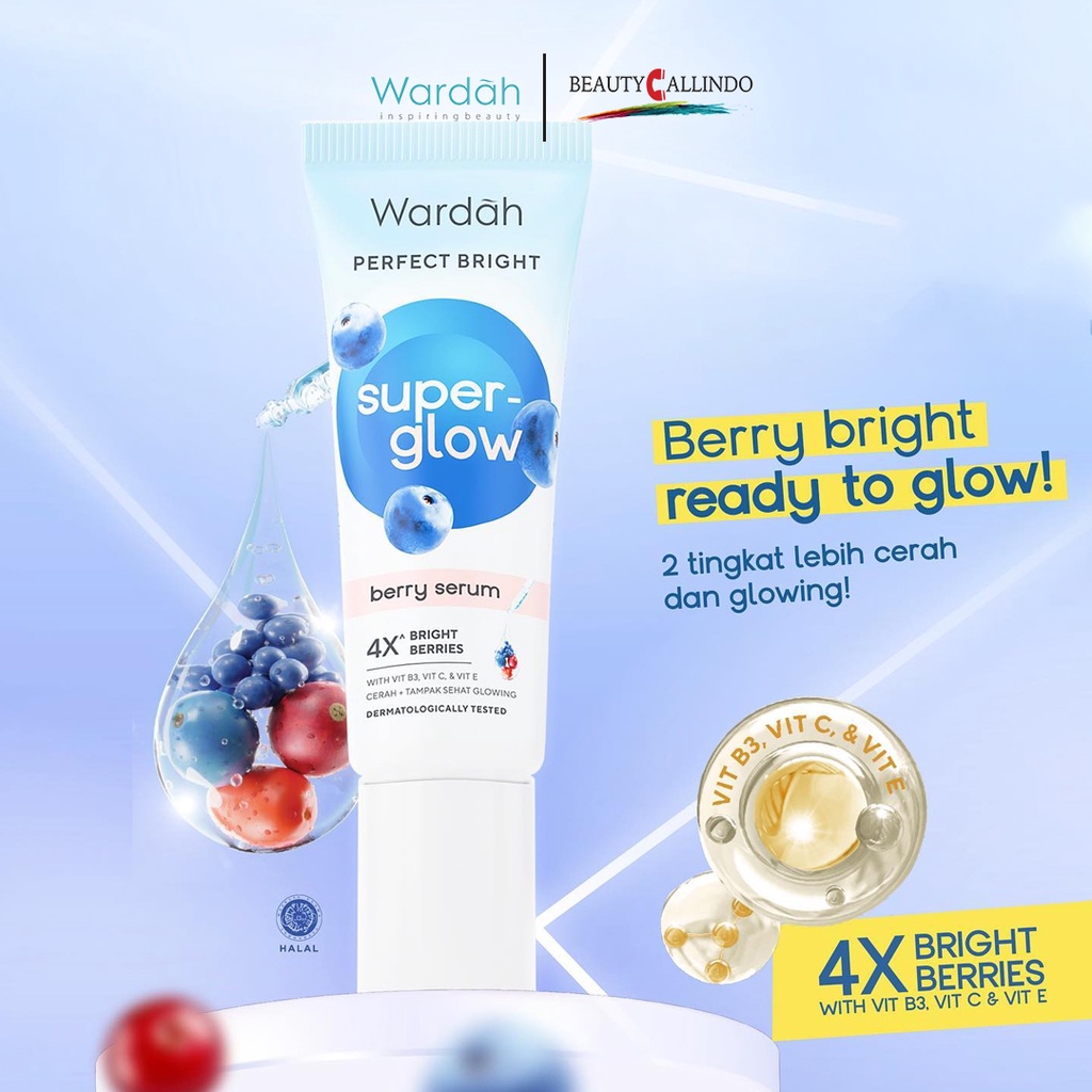 Wardah Perfect Bright Super Glow Berry Serum