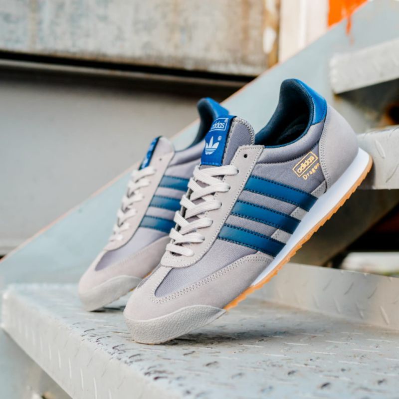 ADIDAS DRAGON GREY NAVY ORIGINAL SNEAKERS PRIA