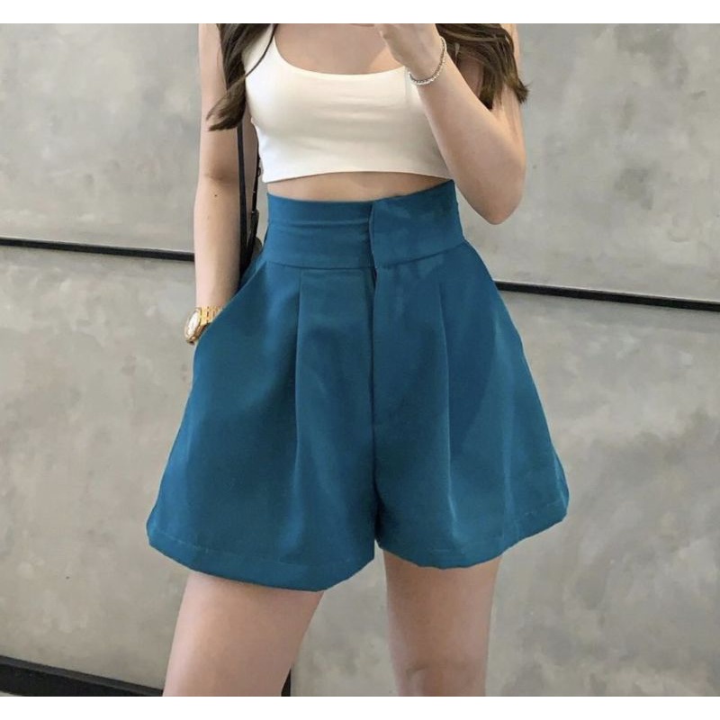 Goulding Empire HW Short Pants size XL Teal Color Preloved