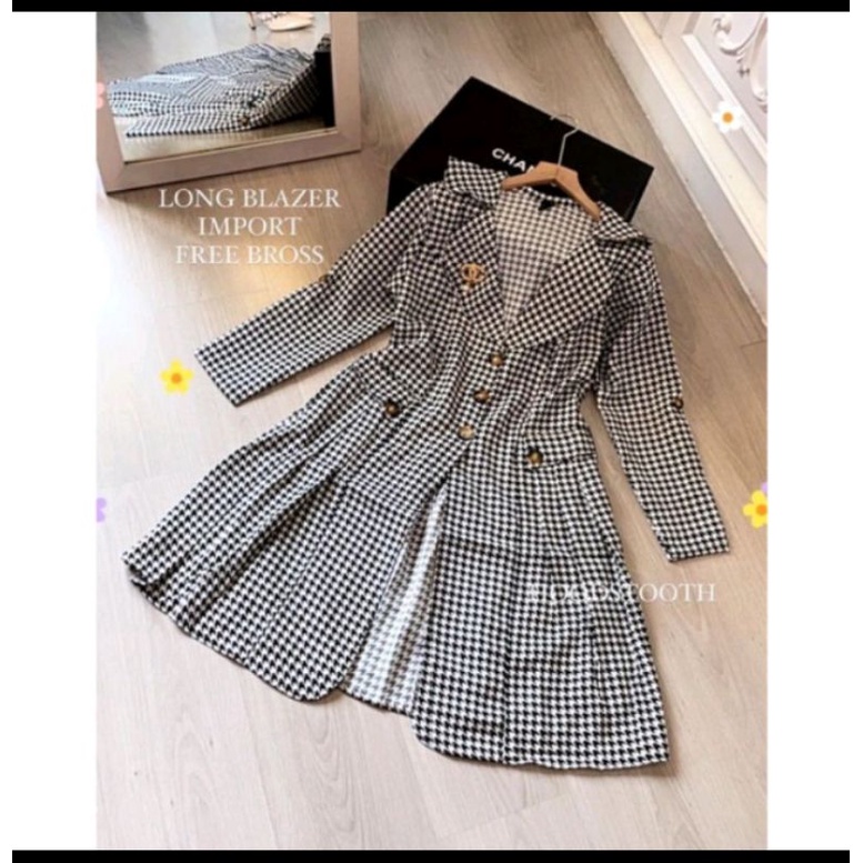 LONG BLAZER CARDIGAN FREE BROSS IMPORT