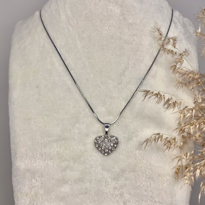 Kalung Titanium Huruf Anti Karat//Kalung Titanium Huruf A sampai Z Anti Karat 45cm dan 60cm