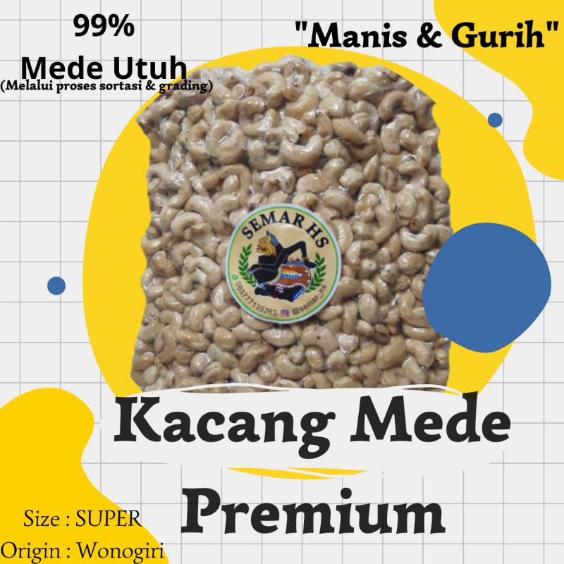 

Kacang Mede Mentah 1 Kg Super Wonogiri