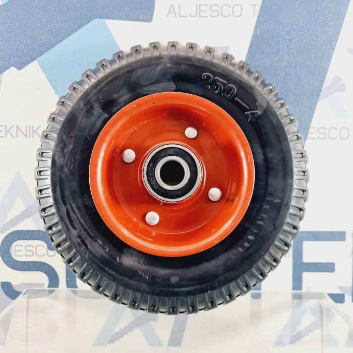 Roda Roda Heavy Duty 8 Inch Karet Kembang Troli - Gerobak