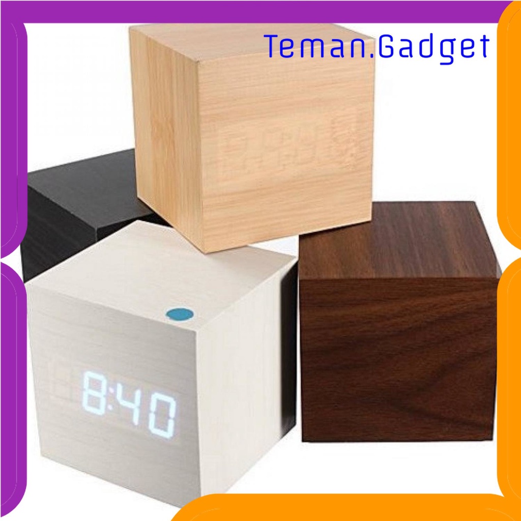 TG-PJM HOUSEEN Jam Digital LED Kayu - JK-808