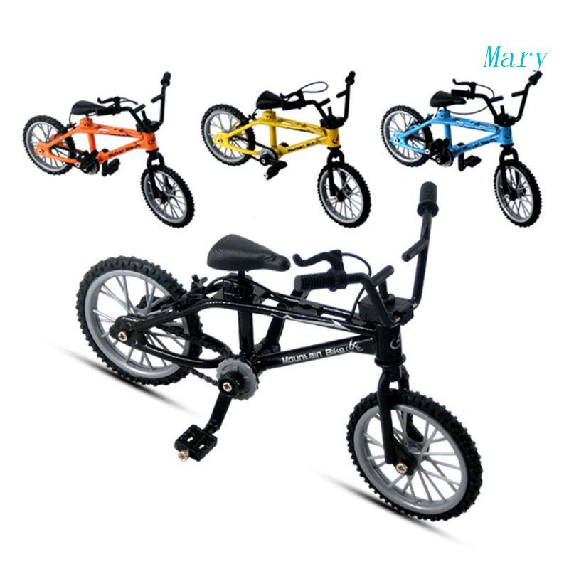 Mary Mainan Jari Mini Bahan Alloy Miniatur MTB Model Sepeda DIY Untuk Simulasi Kreatif Bersepeda Gunung Edukasi Anak Gi