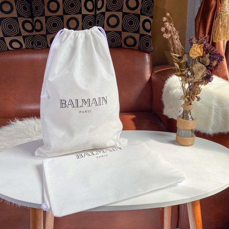 Dustbag Balmain Kantong Pelindung Tas Anti Debu Model Serut