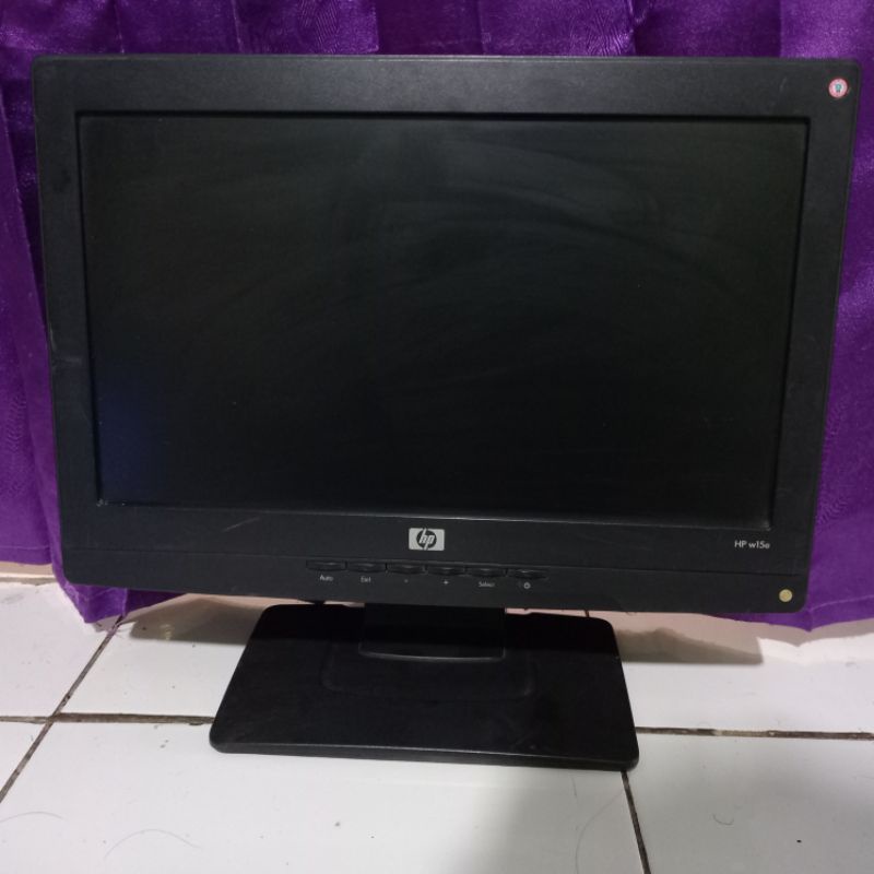 LED LCD Monitor PC Komputer CCTV 15 Inch Wide Garansi