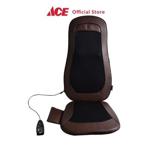 Ace Lexata Bantalan Kursi Pijat Shiatsu 3D 01 - Hitam/Cokelat Massage Seat Cushion Alat Pijat Duduk Electric Massager Alat Kesehatan-6