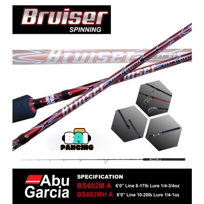 JORAN PANCING ABU GARCIA BRUISER TYPE SPINNING