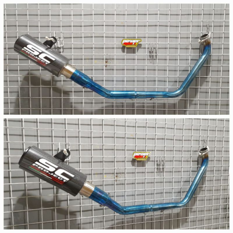 Knalpot SC PROJECT Yamaha R15 V1 V2 V3 V4 Full System PNP