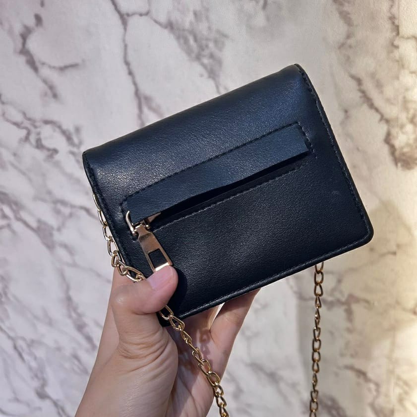 Dompet Lipat Wanita - Tas Selempang Mini - Dompet Koin - dompet wallet